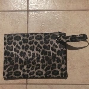 Leopard Print Clutch New